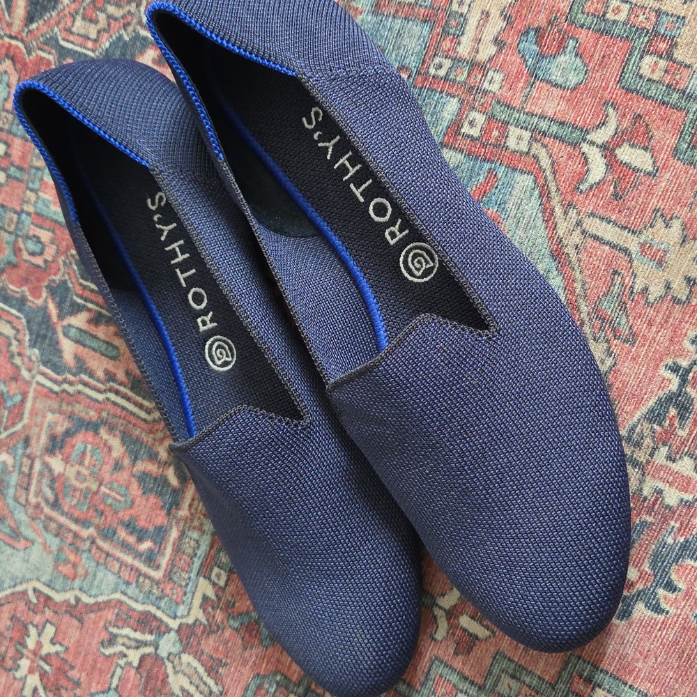 Rothy's Deep Blue Loafers